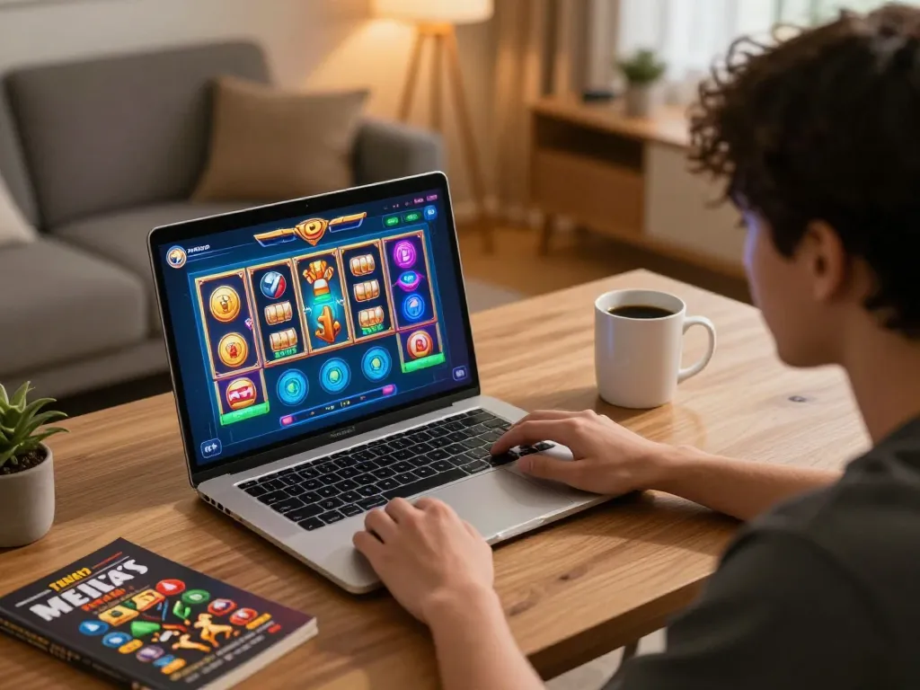 Engaging in Mahjong Ways on Tempo 123; cozy online gaming atmosphere.