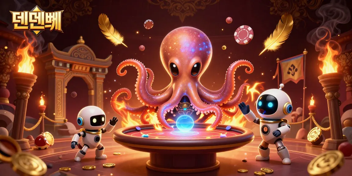 Experience the thrilling world of 텐텐벳 with an exciting casino scene featuring alien characters and dynamic poker gameplay.